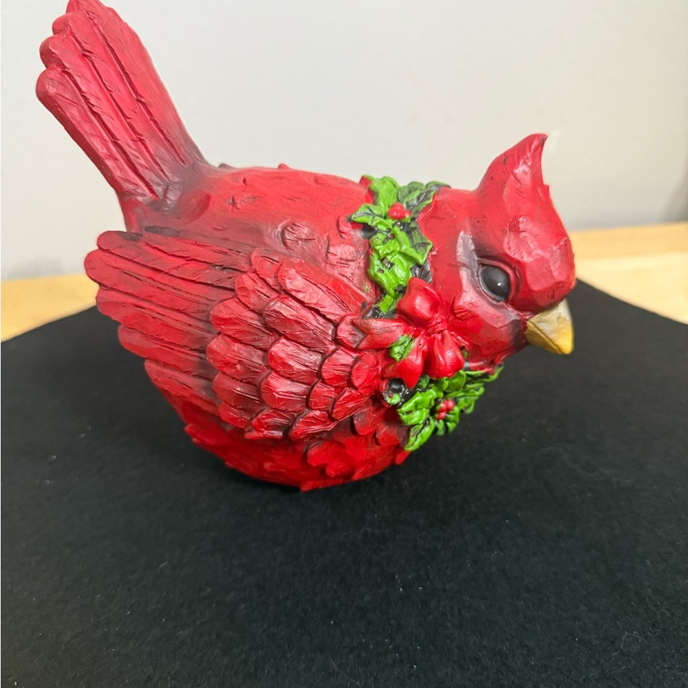 Red Cardinal Bird Holiday Decor